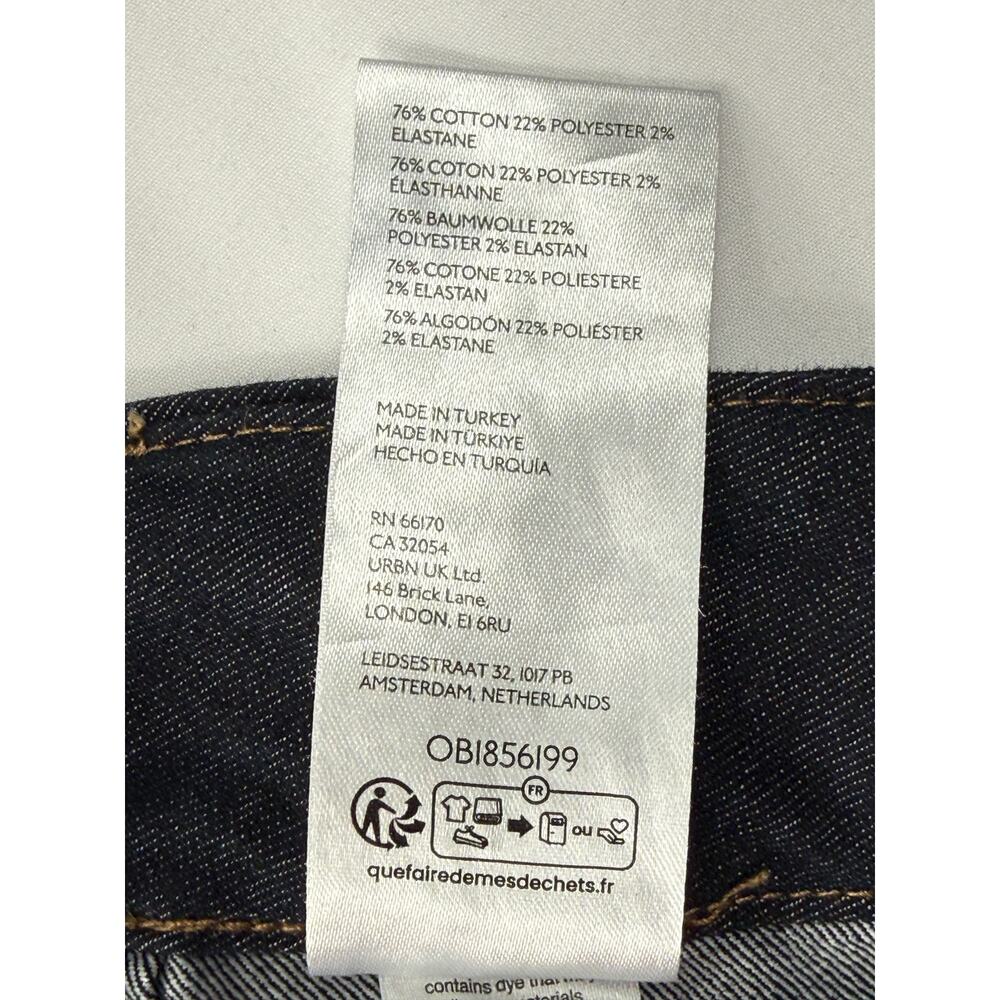 Anthropologie Maeve Women Size 30 Colette Wide-Leg Denim Crop Jeans High-Waist - Picture 16 of 16